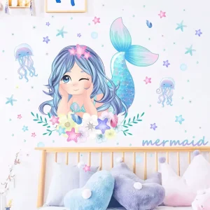 Muursticker 'Mermaid'