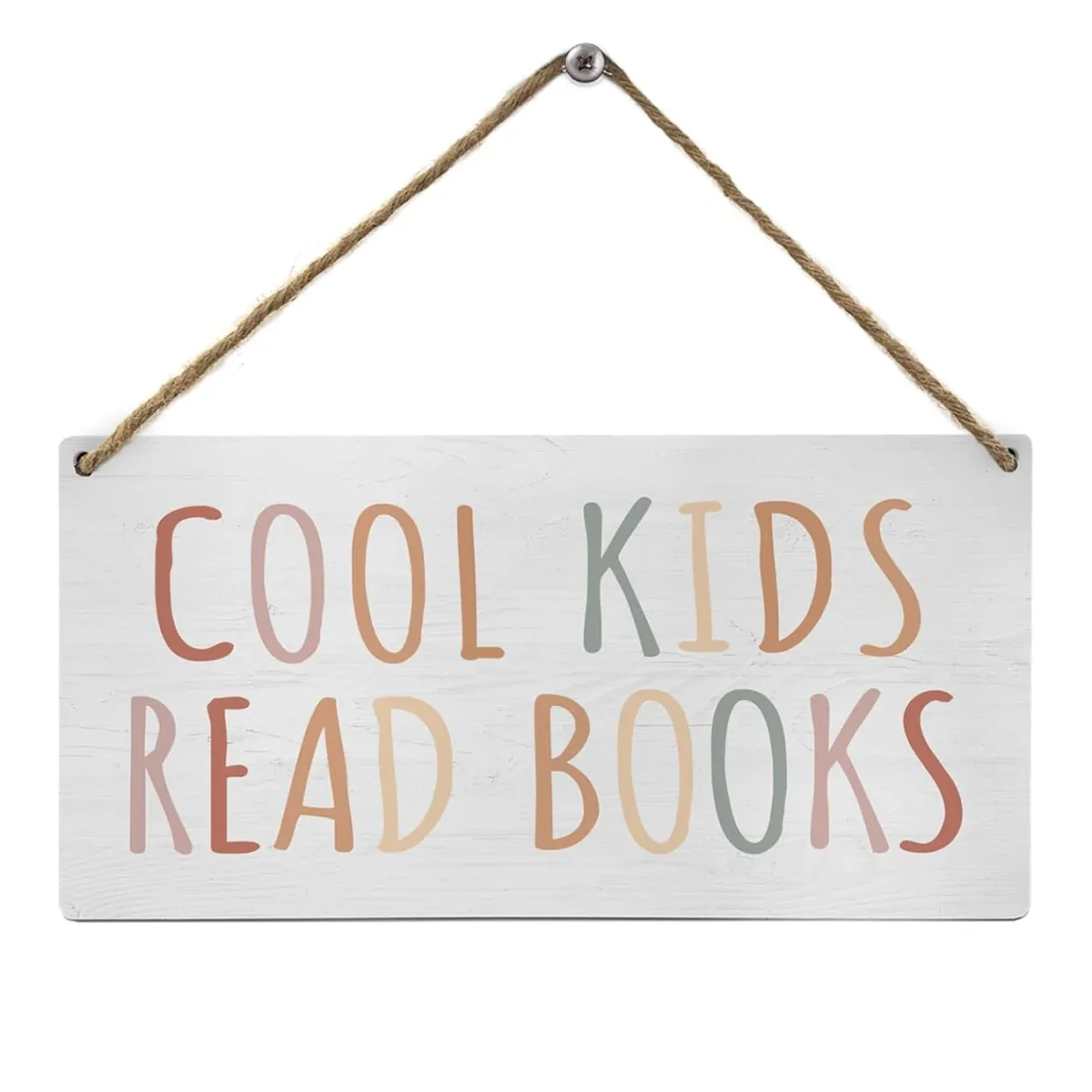 'Cool Kids Read Books' Bordje - Afbeelding 2